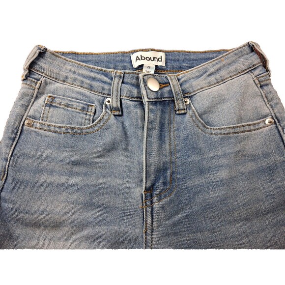 ABOUND Women’s Size 23 Skinny Jeans Light Blue Stretch Denim Mid-Rise - Picture 2 of 10